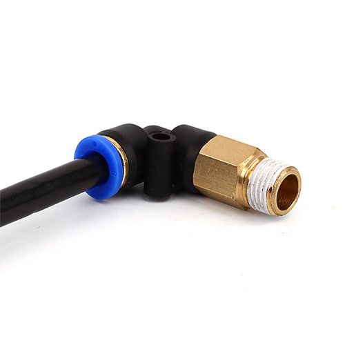 ข้อต่อลมแบบงอ 90 องศา SNS SPLL Series [Connector Fitting] 2